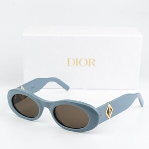 NEW Dior CD DIAMOND EDITION R11 30F0 Blue Brown Unisex Sunglasses